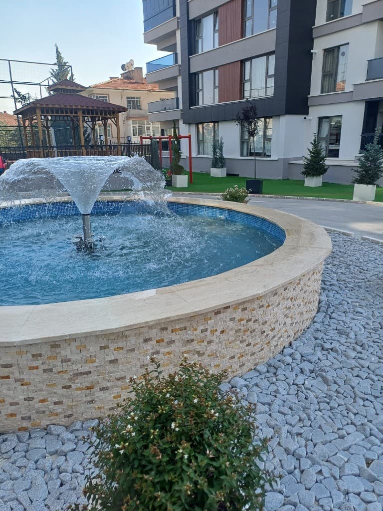 Site Peyzaj — Taş Mozaik Çeşme